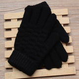 Gestrickte Touchscreen-Handschuhe für Damen