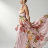 Amiel | Leichtes Blumenkleid Maxi
