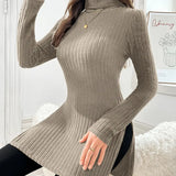 Sarah - Eleganter Langärmeliger Pullover Mit Schmaler Passform Für Den Herbst