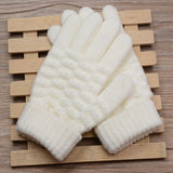 Gestrickte Touchscreen-Handschuhe für Damen