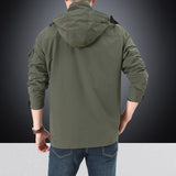Herren Utility-Fieldjacke mit Klapp- und Reißverschlusstaschen