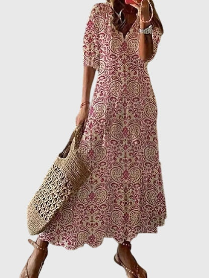 Amalia™ | Retro Bohemian Sommerkleid