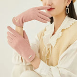 Damen Handschuhe mit Touchscreen