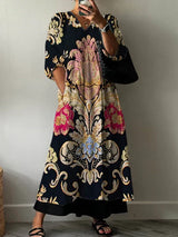 Elegantes Druckkleid Clara