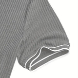 Emilio™ - Herren maßgeschneiderte gerippte Polo