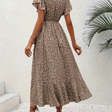 Elara | Fließendes, Bauch-umspielendes Wickelkleid
