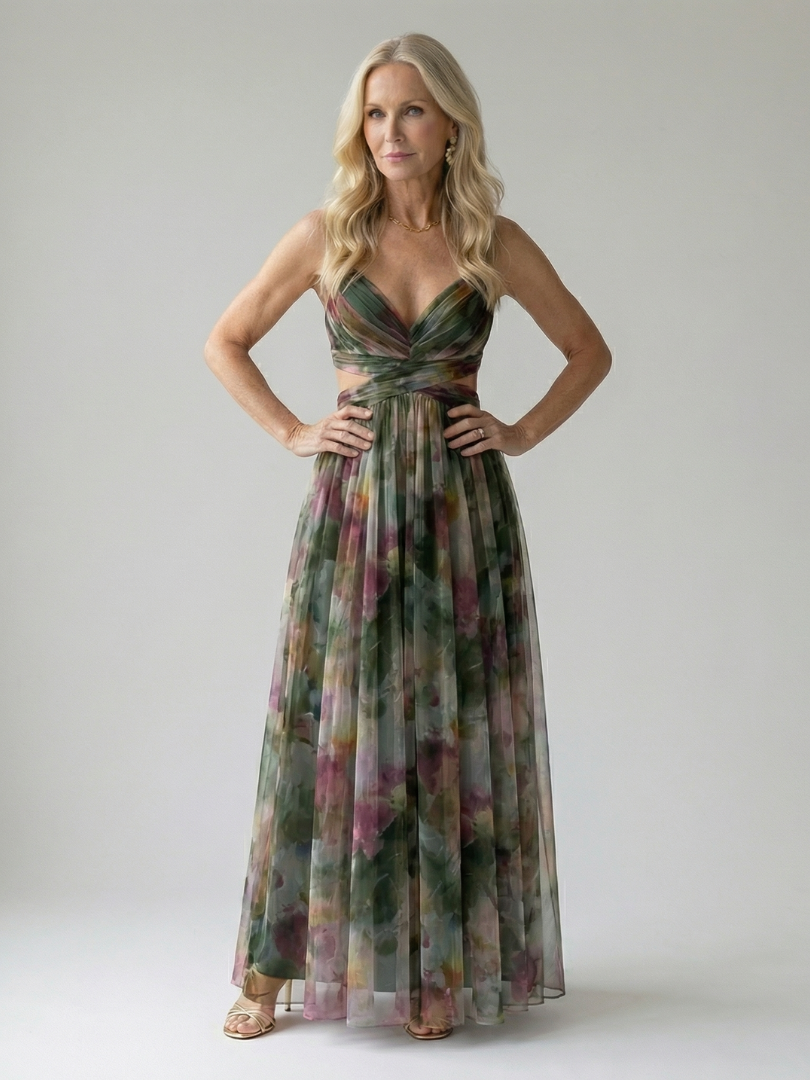 Isel | Soft Wrap Maxikleid