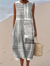 Henriette | Midikleid mit Print