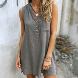 Ellen™ - Elegantes ärmelloses Kleid