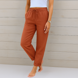 Alyse | Damen Hose mit Kordelzug und Taschen