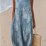 Frieda | Midikleid mit Blumenmuster