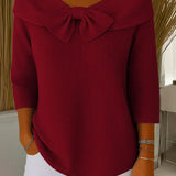 Serena™ - Damenpullover mit Schleife