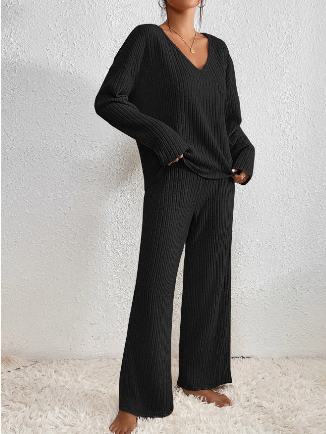Grace - Damen Freizeitanzüge Mit Hoher Taille Und Langen Hosen