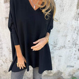 Hannah – V-Ausschnitt Pullover