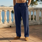 Herrenhose mit Kordelzug und Taschen