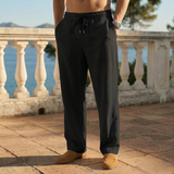 Herrenhose mit Kordelzug und Taschen
