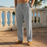 Herrenhose mit Kordelzug und Taschen