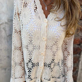 Nadia™ - Bequemer Spitzen-Cardigan