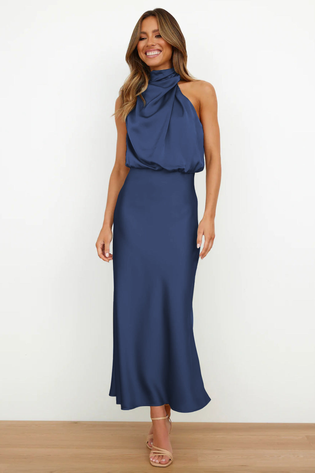 Carlina | Damen Ärmelloses Maxikleid