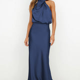 Carlina | Damen Ärmelloses Maxikleid