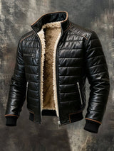 BRUNON | PREMIUM ISOLIERTE JACKE MIT LUXURIÖSEM PLUSH-FUTTER