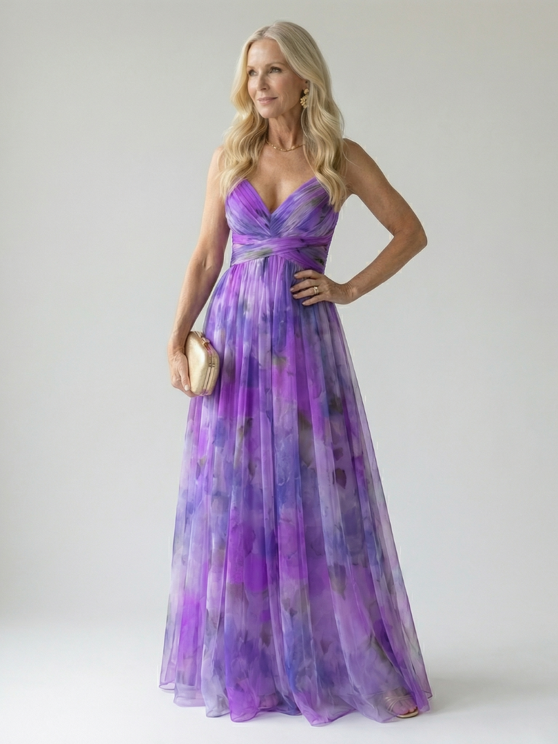 Isel | Soft Wrap Maxikleid