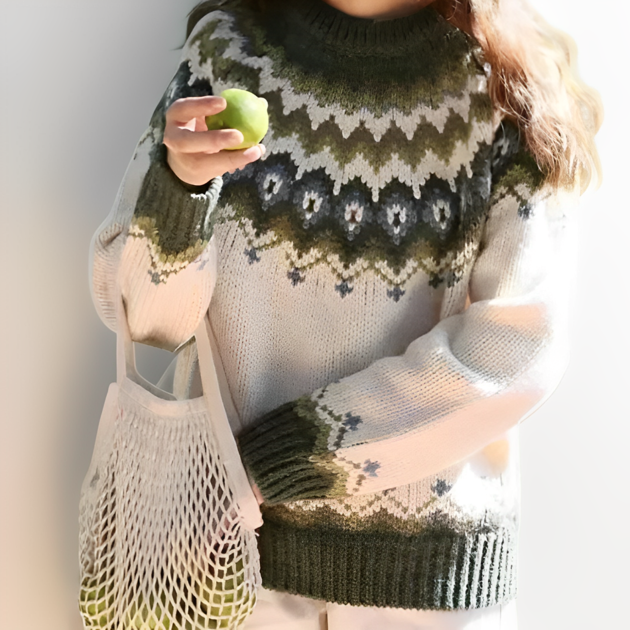 Aste | Gemütlicher Und Stilvoller Vintage-Pullover