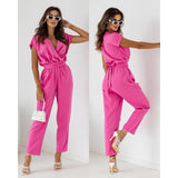 Sofie™ - Modischer Einfarbiger Jumpsuit