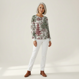 Birte | Pullover mit Winterlandschaft