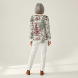 Birte | Pullover mit Winterlandschaft