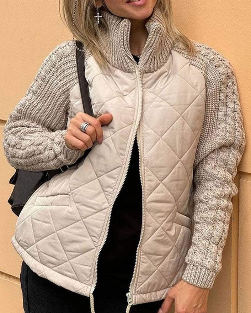 Elena | Damen Cardigan mit langen Ärmeln und Taschen