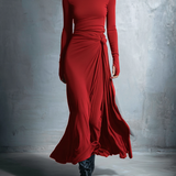 Vittoria ❘ Maxikleid mit seitlichem Knoten