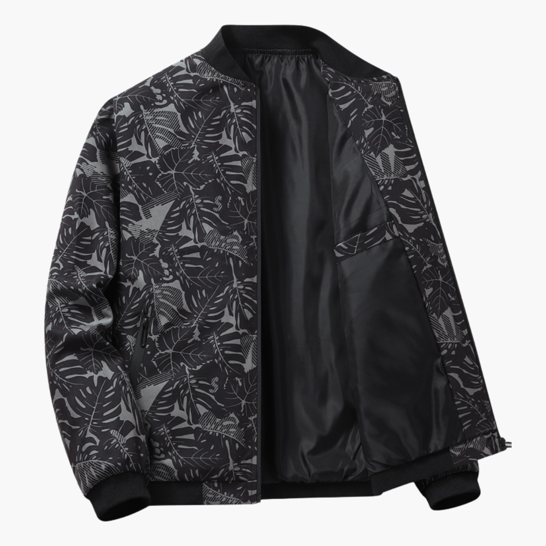 Elegante Herren Bomberjacke