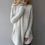 Emma  - Grauer Pullover Für Damen In Übergrößen