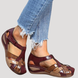 Ganztägige Damen-Sandalen mit geschlossenem Zehenbereich, entworfen für Komfort