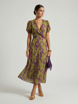 Virel | Entspanntes Floral-Midi-Kleid
