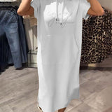 Bridget - Lässiges Hoodie-Kleid