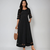 Zora | Klassisches Elegantes Maxikleid