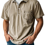 Sebastien™ - Herren Casual Vintage Polo-Shirt
