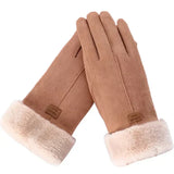 Warme Handschuhe mit Touchscreen