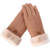 Warme Handschuhe mit Touchscreen