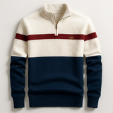 ELSTON HERITAGE PULLOVER MIT VIERTELZIP