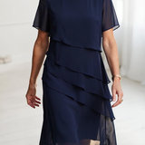 Linda | Elegantes Komfort-Rüschendress