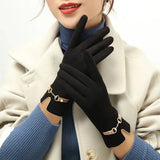 Damen Vintage Winterhandschuhe