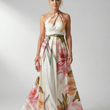 Amiel | Leichtes Blumenkleid Maxi