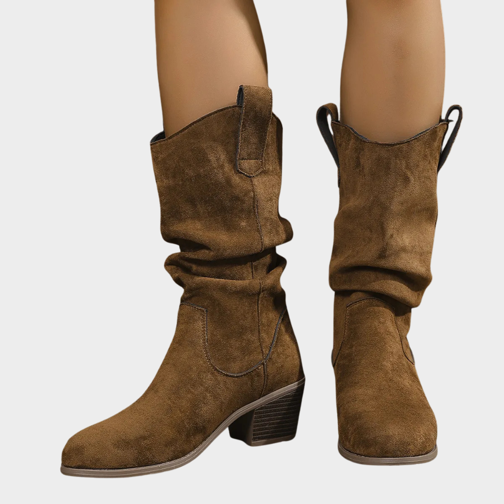 Jade | Cowboy-Stiefel mit mittelhohem Absatz