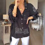 Callista™ - Handgeschriebenes Button-Up Hemd