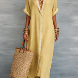 Manelle™ | Maxikleid mit minimalistischer Linie