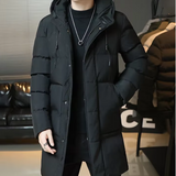 Elegante Lange Winterjacke