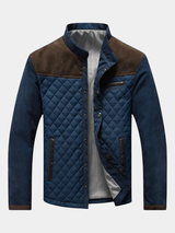 Herren Jacke mit langen Ärmeln, Taschen und Knöpfen